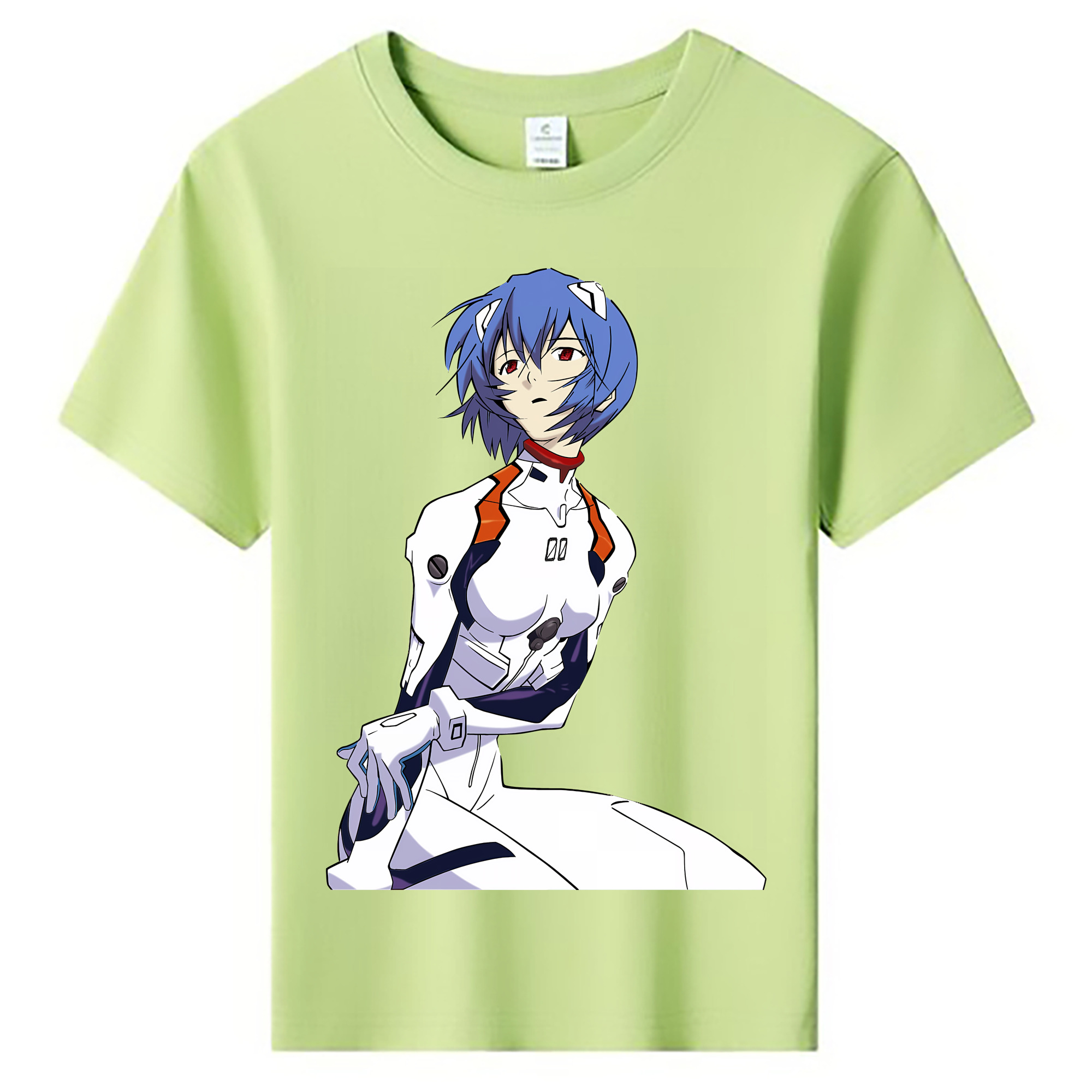 （画像用） EVA 新世紀エヴァンゲリオン 綿100％キッズTシャツ（フロントプリント）